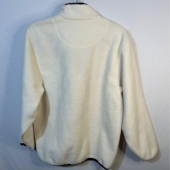 Southern Proper mens fleece pullover with plaid detail. Oversized size small. - Picture 6 of 9